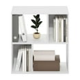 thumbnail image 5 of Furinno Daly 4-Cube Irregular Cubes Bookcase, Bookshelf, Storage Organizer, White, 5 of 6