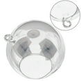 thumbnail image 2 of Hanging Glass Ball Vase Succulent Plant Terrarium Container Flower Pots, 2 of 6
