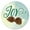 Chickadee, variant on Current Reindeer Sleigh Seals - Set of 72 Holiday Stickers, 1.5 inches diameter, For Cards, Presents, and Crafts, Christmas Stationary