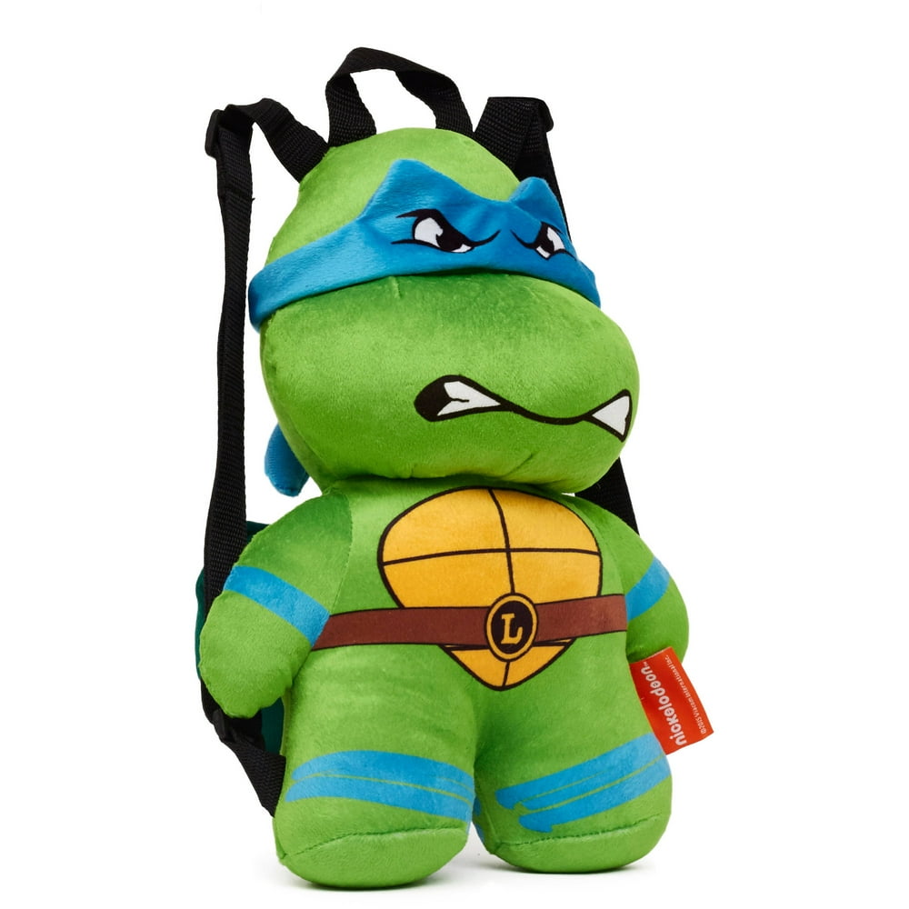 Teenage Mutant Ninja Turtles Teenage Mutant Ninja Turtles "Leonardo" Plush Backpack Walmart