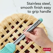 GoodCook Pro Basting Brush, Silicone Bristles Angled Brush Head