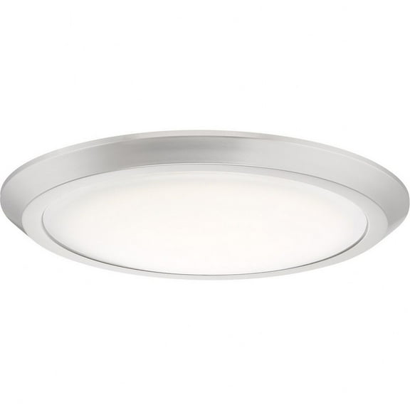 16 inch 30W 1 Led Flush Mount-Brushed Nickel Finish Bailey Street Home 71-Bel-2749346