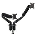 thumbnail image 1 of KARMAS PRODUCT Dual Monitor Desk Mount Stand Full Motion Articulating Gas Spring Arm with w/ USB and Audio Ports for 15-27 inch Computer Monitor, Clamp Desktop Support, 1 of 1