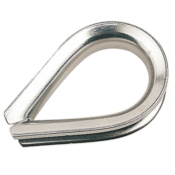 Sea-Dog 170003 Heavy-Duty Stainless Steel Thimble - 1/8" Wire Diameter