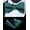 Green1, variant on HISDERN Pink Bow Ties for Men Classic Wedding Bow Tie Formal Tuxedo Bowties Pocket Square Sets