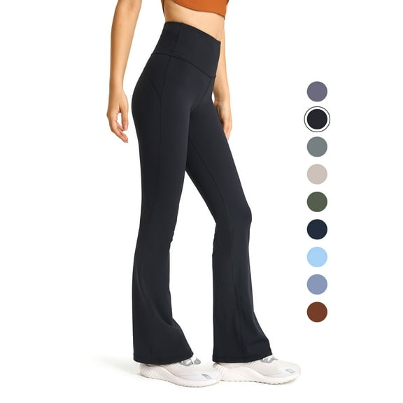 FITOP Flare Yoga Pants for Women Buttery Soft High Waist Bootcut Pants Workout Leggings