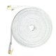 thumbnail image 2 of Cateissary Cable de red plano negro blanco de 1-20M Cable de red Ethernet Cat7 tipo hogar Cables de computadora blanco 3M, 2 of 6