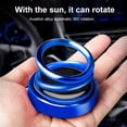 thumbnail image 6 of Fusipu Car Air Freshener Solar Powered Double Rings Fragrance Deodorant Auto Aromatherapy Diffuser Interior Accessories, 6 of 8