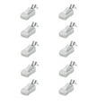 thumbnail image 1 of axGear CAT7 Crystal Head Adaptateur de Câble Réseau à Clipser en Queue d'Aronde RJ45 10 Pcs, 1 of 7