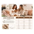 thumbnail image 7 of Smile Popcorn Women's Fuzzy Slippers Memory Foam House Slippers for Women Warm Winter House Shoes, Chestnut, 7 of 7