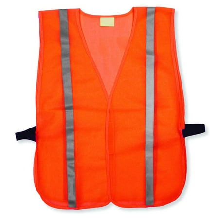 

TruForce™ General-Purpose Mesh Safety Vest Orange w/ 1 Silver Stripes (105 Units)