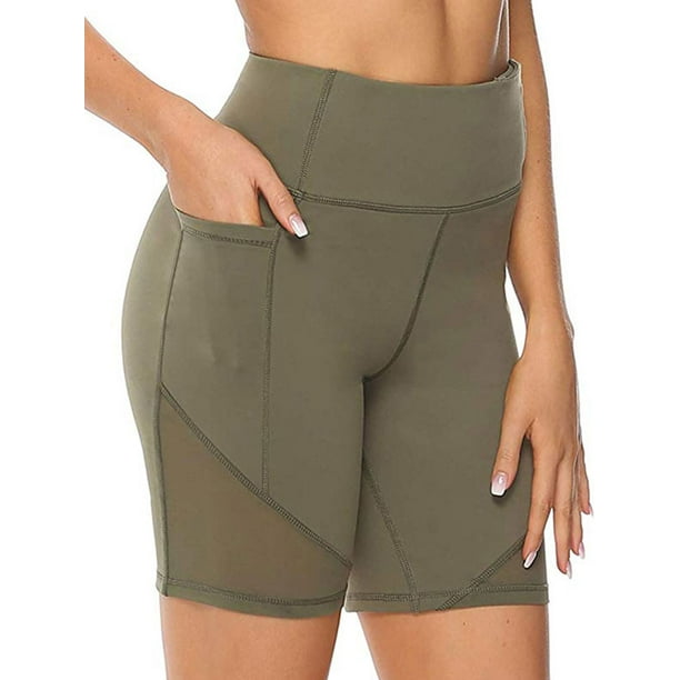 ZXZY - Women High Waist Side Pocket Workout Pants - Walmart.com - Walmart.com