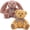2Pcs-Bear/Bunny, variant on Muiteiur 2Pcs Stuffed Animal Plush Toy Set 12.6" Monkey and Panda Stuffed Animal(Monkey/Panda)