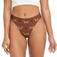thumbnail image 1 of Fotbe Dachshund Dog Puppy Tanga Sin Costuras para Mujer con Estampado – Panties Invisibles, Transpirables y Cómodos para Uso Diario-Large, 1 of 6