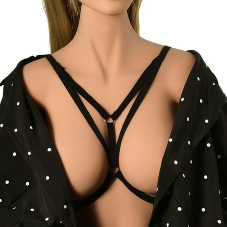 

ZMHEGW Women Underwear Tummy Control Strap Bra Deep V Seductive Lingerie