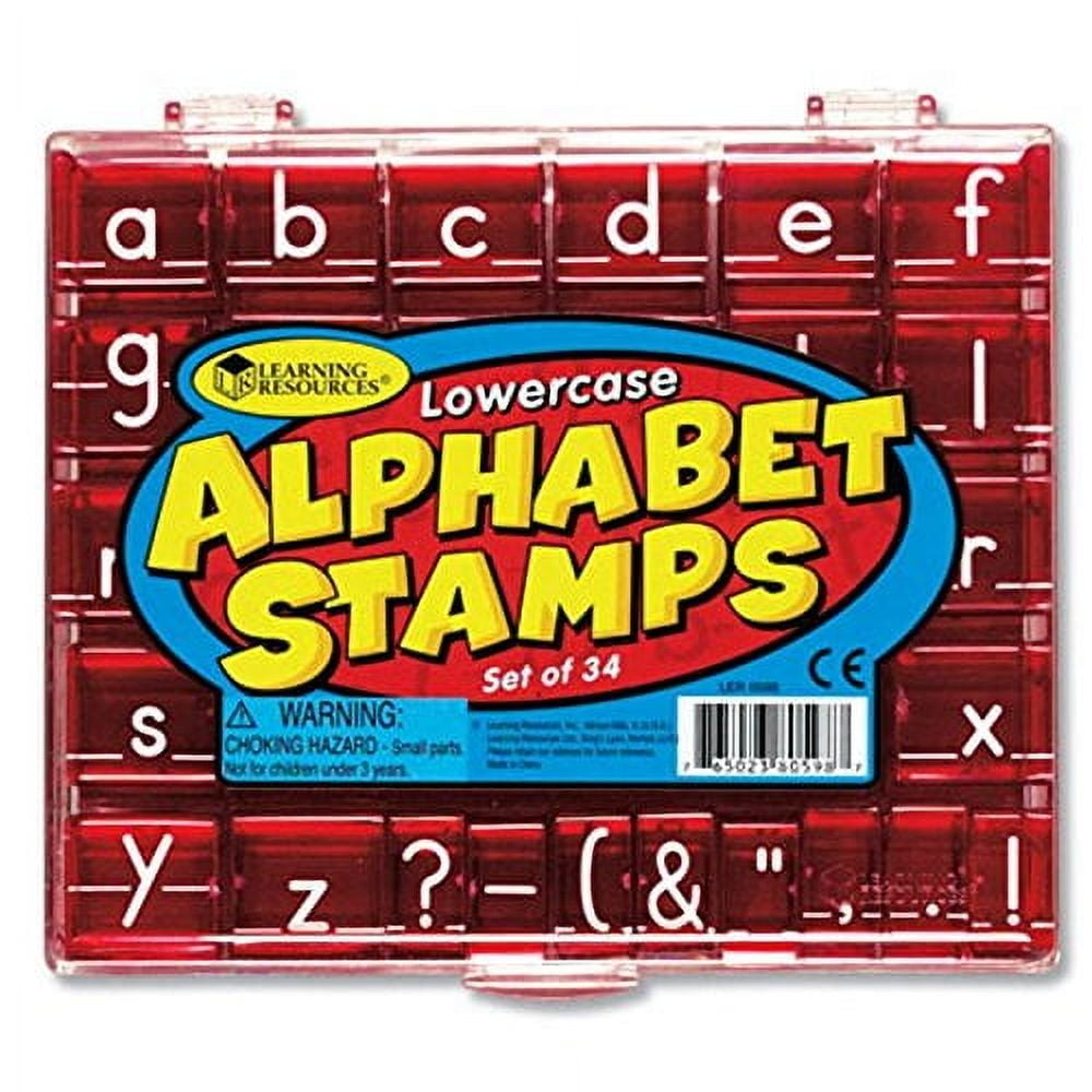Lowercase Alphabet & Punctuation Stamps
