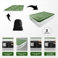 thumbnail image 5 of Zearna 18" Inflatable Airbed Queen Size Air Mattress with Built-in Pump, 5 of 10
