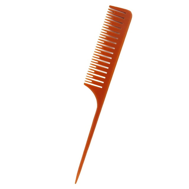 Tejido para Resaltar El para El Cabello, de Cola de , para Teñir El Cabello, para El Cabello, para Tejer, para Cortar El marrón Salvador Peine para resaltar el cabello con dientes anchos