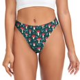 thumbnail image 1 of Fotbe Amanita Mushroom Tanga Sin Costuras para Mujer con Estampado – Panties Invisibles, Transpirables y Cómodos para Uso Diario-Large, 1 of 6