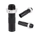 thumbnail image 1 of 150x Industrial Video Microscope Camera C Mount Lens 150 Magnification Adjustable For HDMI USB Camera Maximum Working Distance 1000mm, 1 of 9