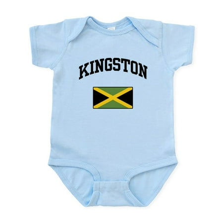 

CafePress - Kingston Jamaica Infant Bodysuit - Baby Light Bodysuit Size Newborn - 24 Months