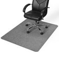 Seasonlife Chair Mat 55"x35" Office Chair Mat for Hardwood Floor, Computer Chair Mat, Light Grey