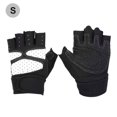 thumbnail image 1 of Levantamiento de pesas Guantes de gimnasio Entrenamiento Fitness Entrenamiento de muñeca Ejercicio Deportes (Gris claro S), 1 of 8