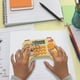 thumbnail image 5 of Calculadora Estilo Juego | Calculadora Aritmética Digital Portátil | Pantalla Lcd de 8 Dígitos | Botones Silenciosos | Plástico Amarillo | 1 Unidad | 11,4 X 8 Cm | Calculadora de Mano para Estudiante, 5 of 6