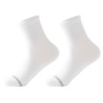 thumbnail image 2 of sunsanly 1 Pair Men Cotton Socks Mid-tube No Odor Striped Solid Color High Elasticity Anti-slip Breathable Soft Sweat-absorption Anti-shrink Sports Fall Winter Socks, 2 of 8