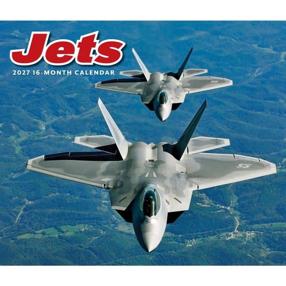 Carousel Calendars, Jets 2027 Deluxe Wall Calendar