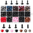 thumbnail image 6 of Dolls & Accessories 600PCS Colorful Eyes And Noses With Washers For Crafts Assorted Sizes Doll Eyes And Noses For Doll Animal Making, 6 of 8