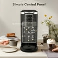 thumbnail image 3 of Moifoi Coffee Maker 2-in-1 Single Serve Coffee Machine, for K-Cup Coffee Capsule Pod, Ground Coffee Powder Brewer, Black, 3 of 7