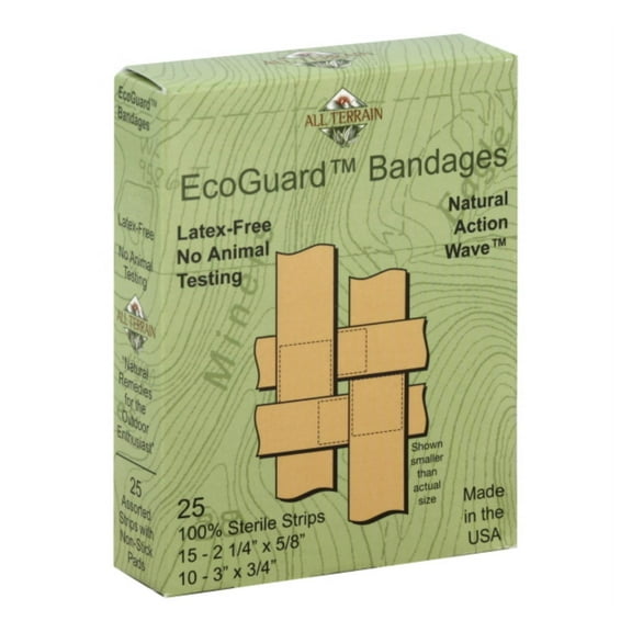 All Terrain Kids Advanced Bandages, Assorted Sizes, 20 Bandages