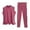 Pink, variant on Women's Thermal Underwear Set Sleeveless Lined Crew Neck Tank Top and Pants for Winter Warmth Comfort