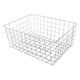 thumbnail image 1 of Wosthever Superficie galvanizada de carga fuerte, y fluida para aplicaciones amplias en la oficina, artesanía exquisita, fácil acceso Almacenamiento y organización del hogar Plata, 1 of 6