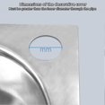 thumbnail image 5 of Kitchen Sink Hole Cover Soaps Dispenser Hole Sealed Cover Leakproof Sink Cover Plug, 5 of 5
