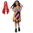 thumbnail image 5 of Disfraz de la película Pesadilla antes de Navidad para Halloween, vestido para niña, disfraz de fiesta, cosplay, Sally, vestido para niños de 3 a 8 años, 5 of 5