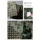 thumbnail image 5 of Adhesivos de mosaico Wosthever decoraciones espesadas calcomanías impermeables para papel tapiz de cocina cuadrados verde oscuro 20, 5 of 6