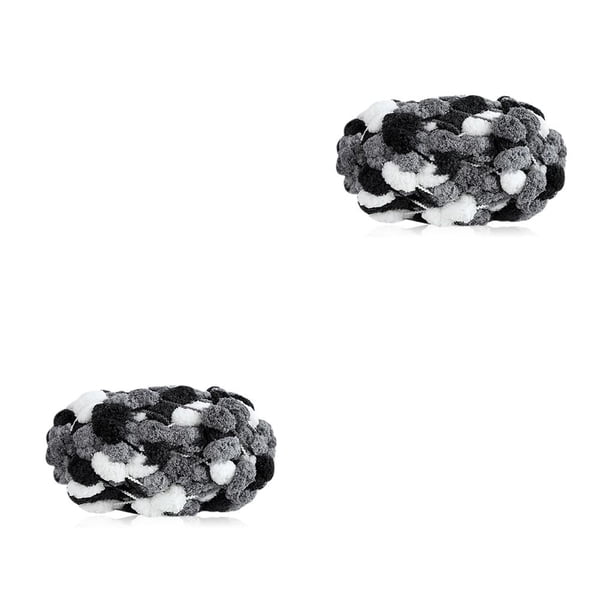 Advancent Bufanda de hilo de 1 hebra, hilo de tejer tejido a mano, bolsa de hilos antibolitas, suministros de costura, accesorios de ganchillo D01 D01 2piezas Advancent CBP182330