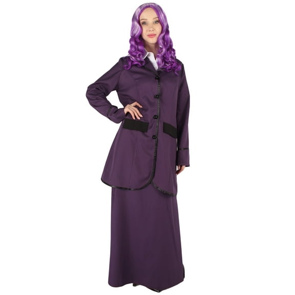 HPO Adult Women's Missy Mistress Costume Dress with Adjustable for XL