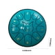 thumbnail image 3 of 6-inch 11 Tone Children's Hand Drum Forget Worry Drum Adult Hand Disc Drum, 3 of 5