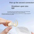 thumbnail image 3 of Wireless Bluetooth Earphone In-Ear Noise Cancellation Smart Digital Display HD Call Low Latency Earphone,C, 3 of 5