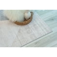 thumbnail image 3 of HomeRoots 530545 7 x 10 ft. Abstract Distressed Rectangle Area Rug, Beige & Brown, 3 of 9