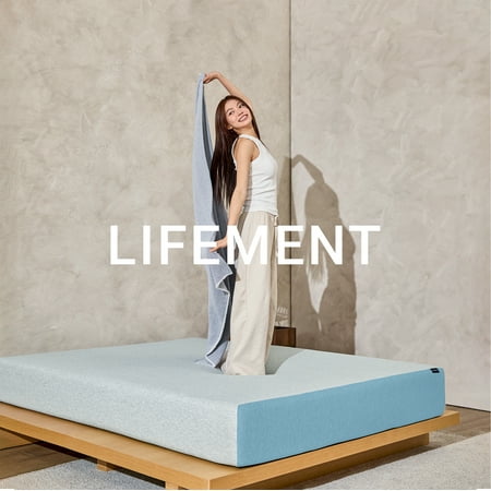 Lifement Basic 12 Inch Twin, Copper Infused Cooling Gel Memory Foam Mattress, Medium Firm, Fiberglass Free, Pressure Relief, Safe & Certified Foams & Cover, 10-Year Warranty