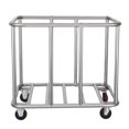 thumbnail image 3 of TOHU Laundry Cart with Wheels 330 Lbs Load Rolling Laundry Hamper Dirty Laundry Cart Sorter Portable Sturdy Clothes Basket Steel Frame Folding Storage Canvas Bin for Closet special, 3 of 9
