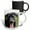 Multicolor, variant on 3drose, Black Labrador Puppy, 15oz Two-tone Black Mug