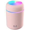 thumbnail image 1 of Portable Mini Cute Humidifier USB 300ml with 7 Colors 2 Fog Mode Ultra Quiet Suitable for Home Car Bedroom Office and Travel (Pink), 1 of 9