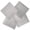 Galvalume, variant on Colorado Ceiling Tiles - Rusted Metal - (23-5/8” x 23-5/8”) - 10 Pack