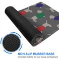 thumbnail image 6 of Long Mouse Pads for Desk,Dachshund Footprint Desk Mats on Top Of Desks, Desk Mouse Pad Extra Large with 3mm Non-Slip Base and Stitched Edge for Gaming,Office,Work,Home 47.3"x23.6", 6 of 6