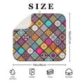 thumbnail image 4 of Durable boho kitchen drying pad 16x18 Inch with ultra-absorbent microfiber, washable and reusable, ideal for homes and cafes, 4 of 7